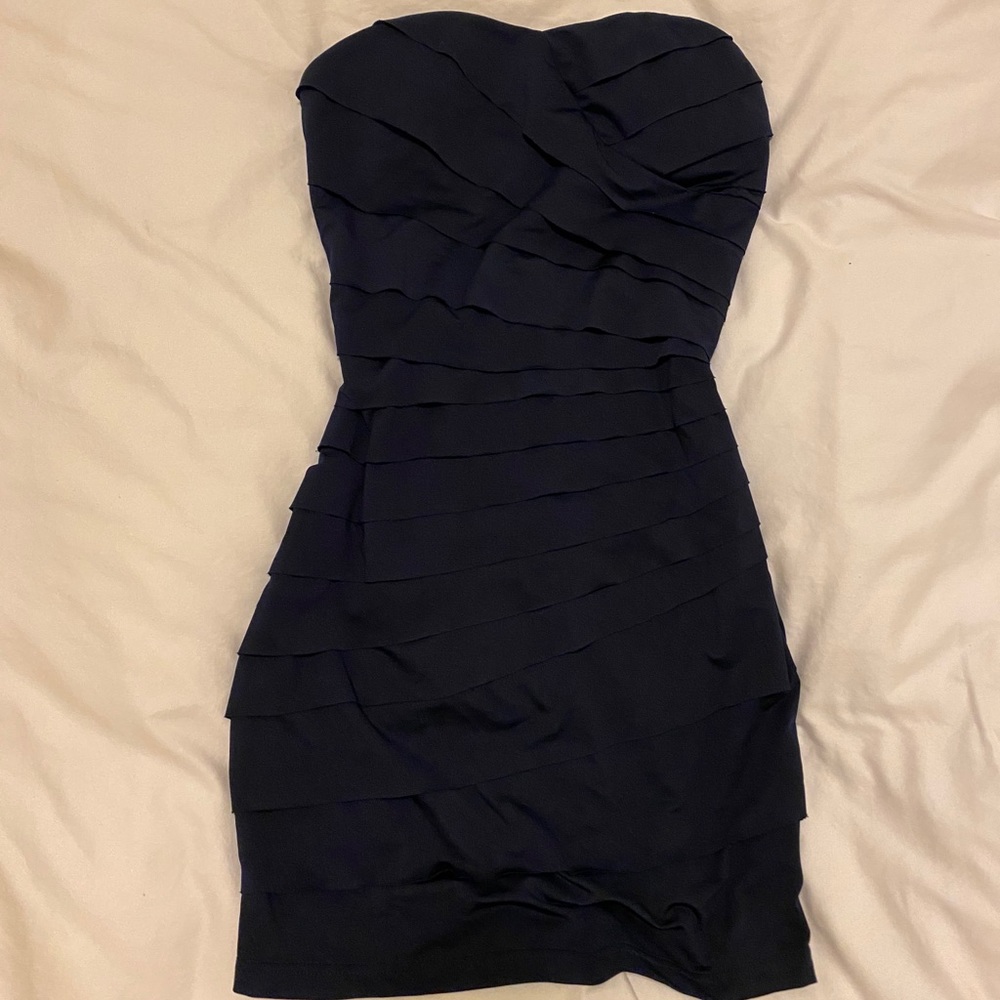 Navy cocktail dress M